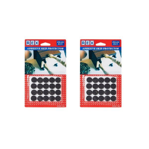  [優惠孖裝] 黑色安全膠墊 16mm (20個裝) 